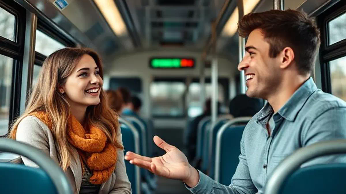 Chatting during the Journey