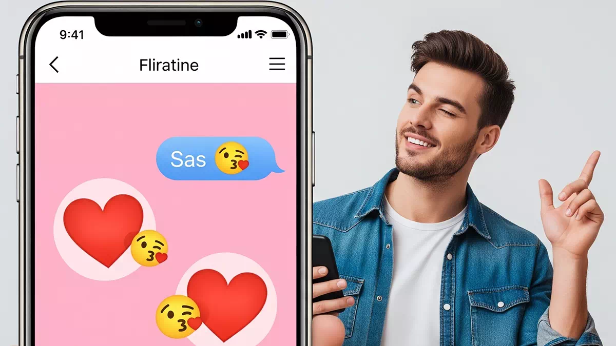 Man is Proud of his Flirting Ability