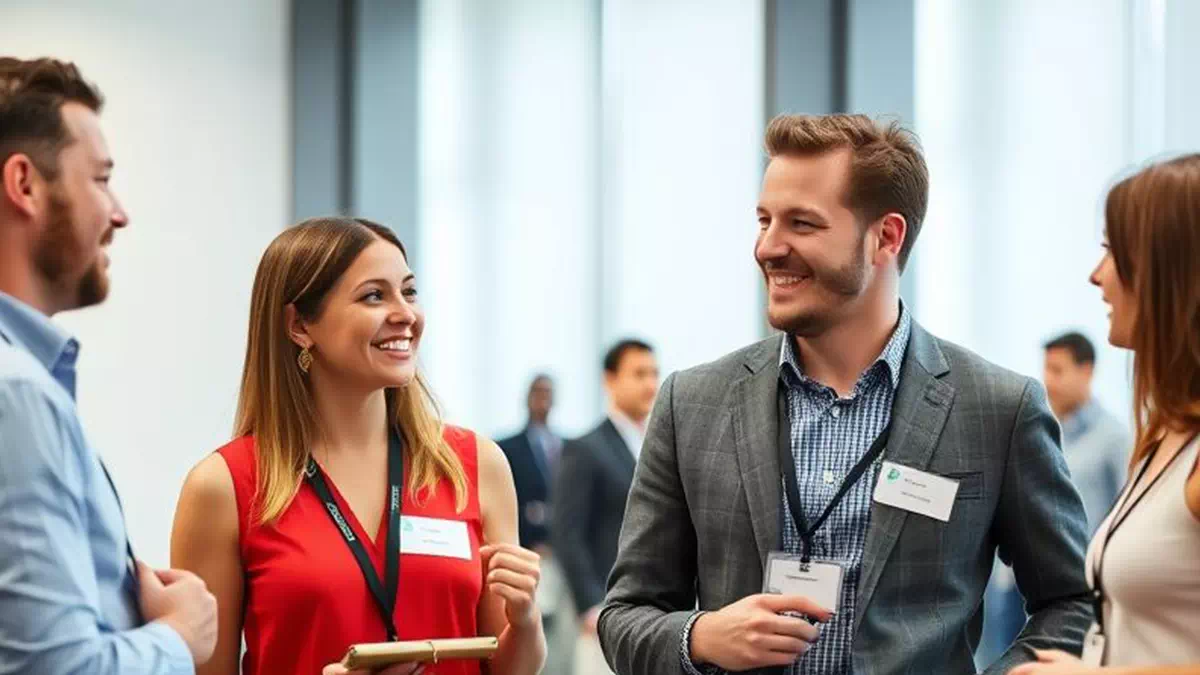 Meeting New People at Speaker Conference