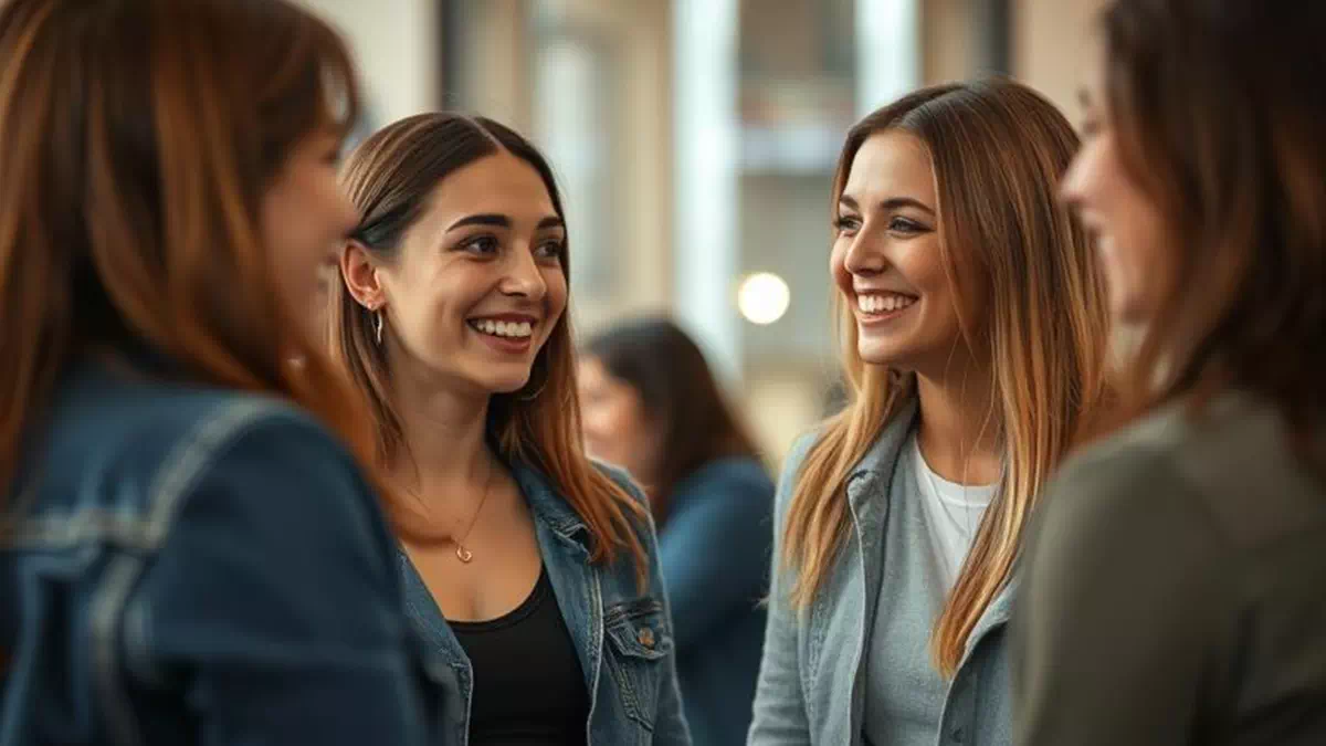 Group of Friends Talking