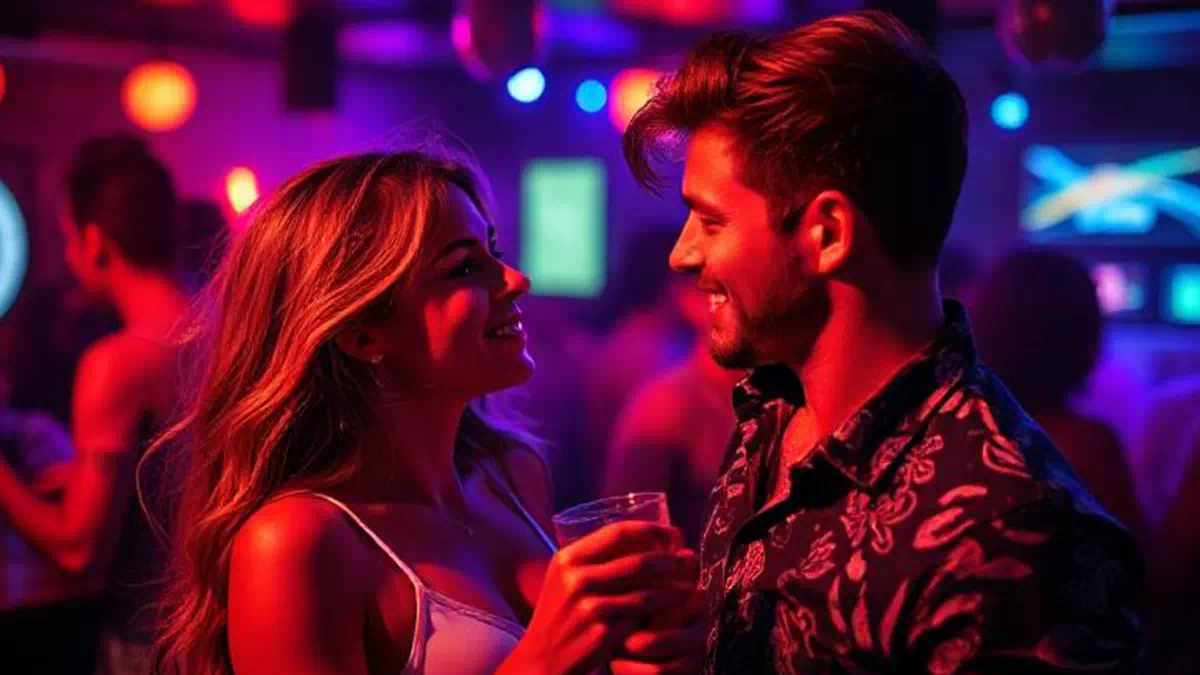 Flirting at the Night Club