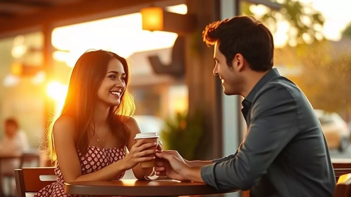Romance at the Coffee Shop