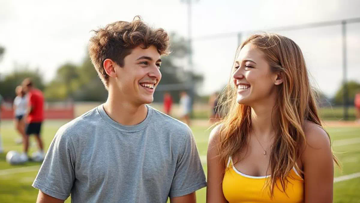 Flirting after Sports