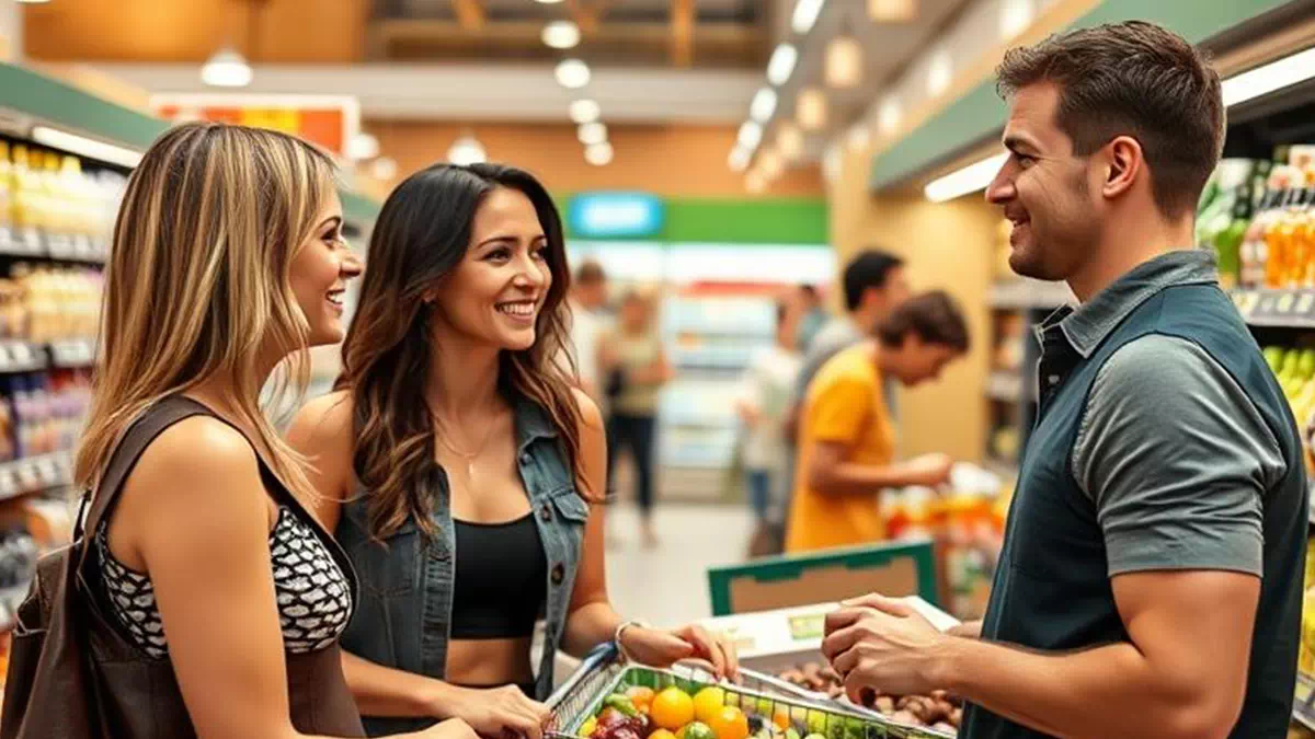 Approaching Guy at the Shops