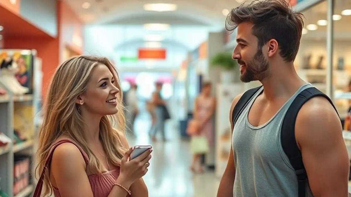 Approaching a Handsome Guy