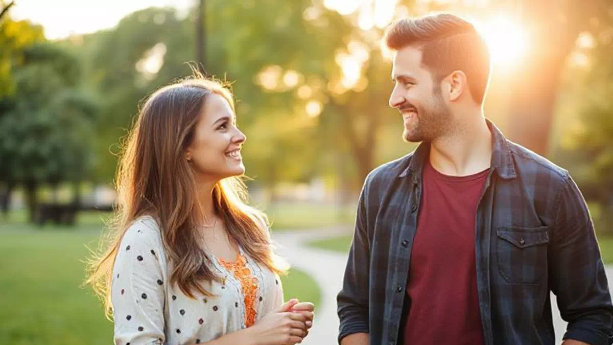 Pleasant Talk at the Park