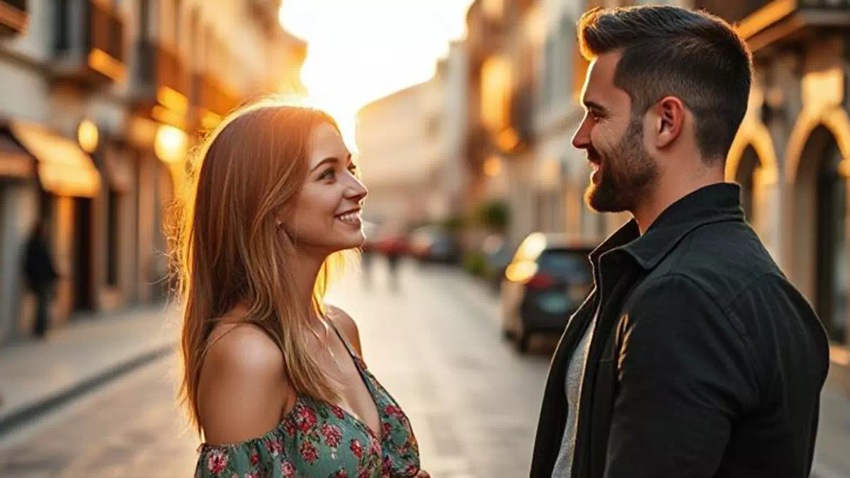 Chatting it Up during Sunset