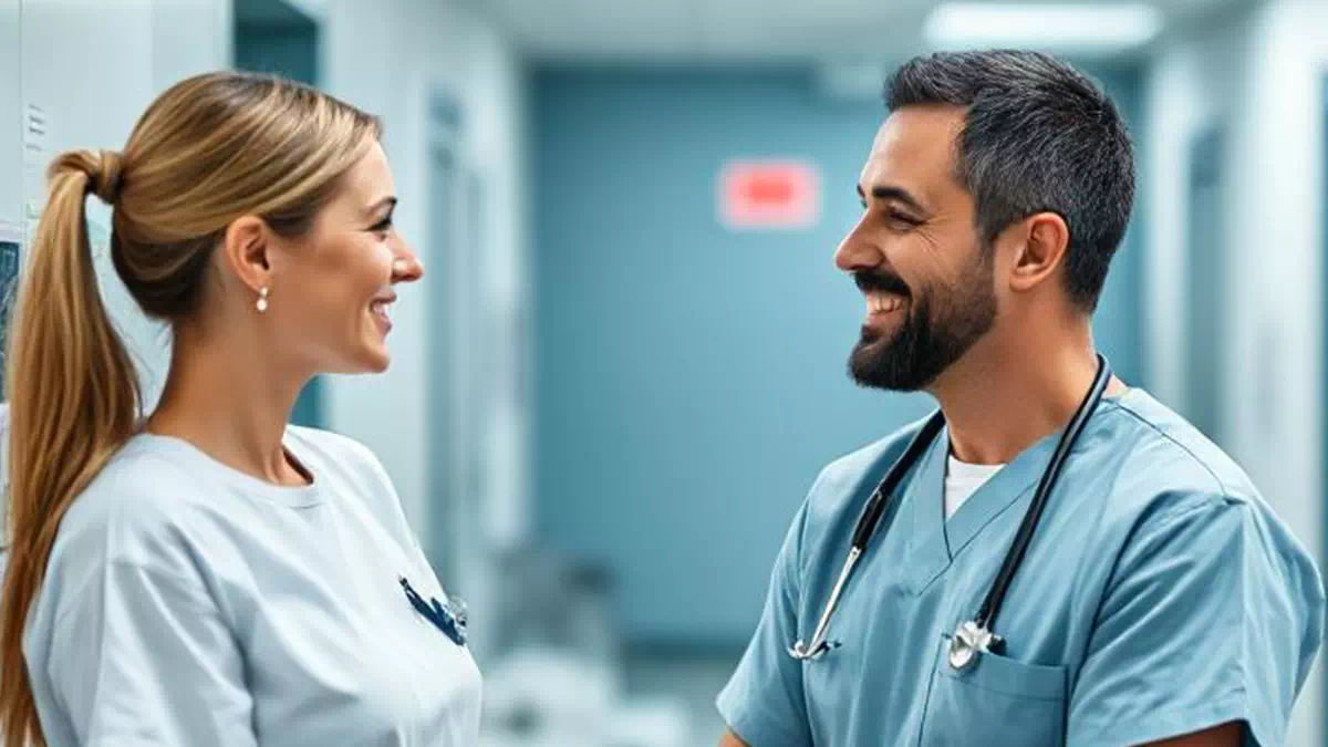 Meeting Someone during Shift