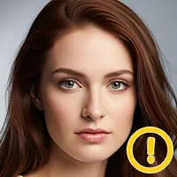 neutral eye contact with female