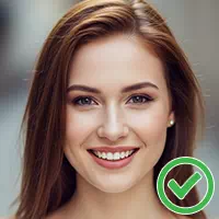 positive eye contact with female