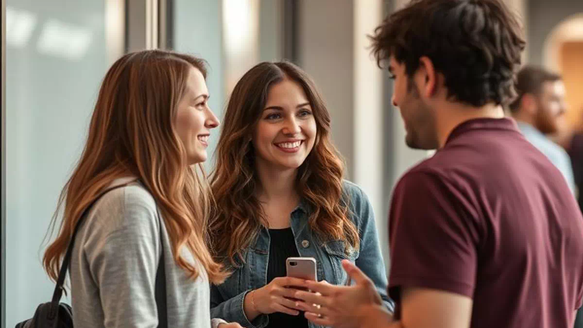 Person talking to Stranger Anywhere