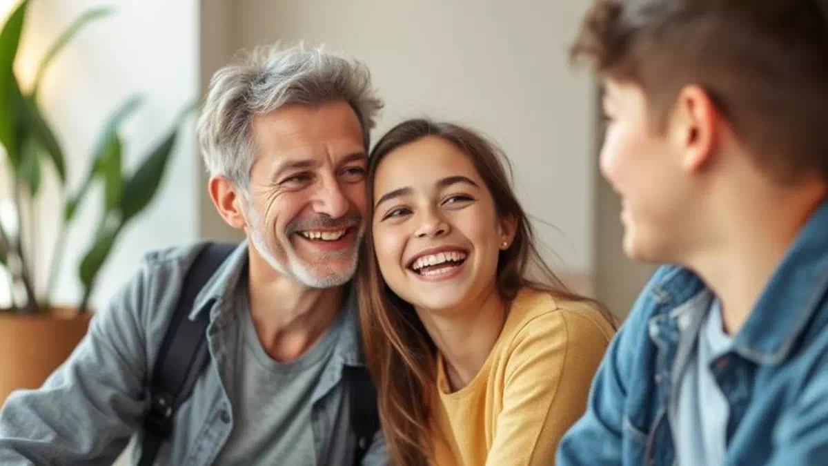 Parent talking to Teen